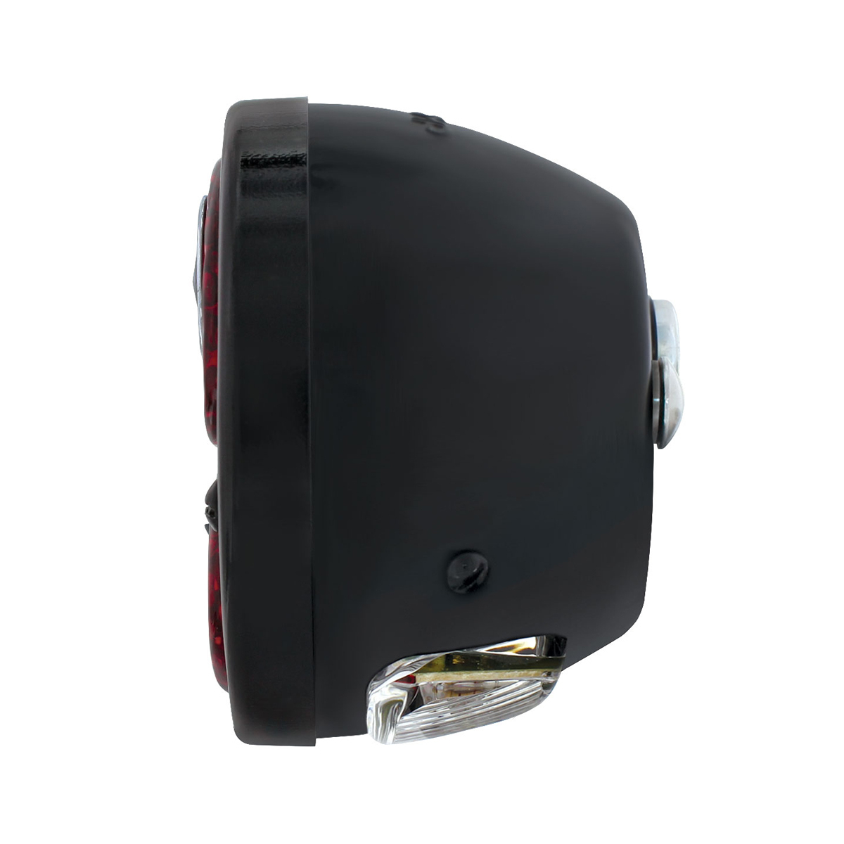 LED 12V Tail Light Assembly With Black Housing & Blue Dot For 1928-31 Model A - L/H