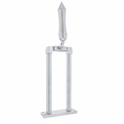11" Chrome Air Horn Lever Set With "Talladega" Grip