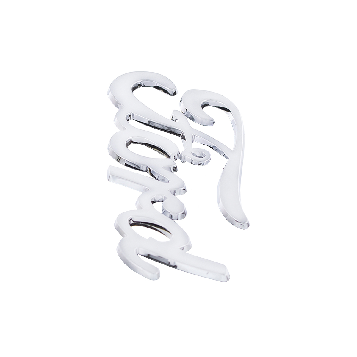 Chrome Vintage "Ford" Script Emblem