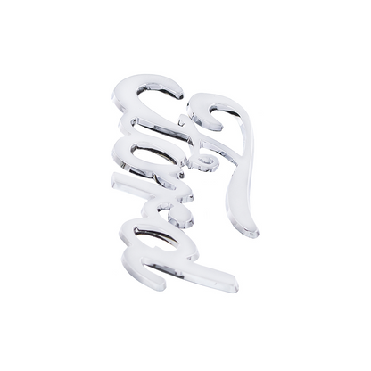 Chrome Vintage "Ford" Script Emblem