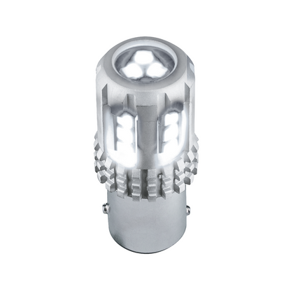360-Degree Double Fury High Power 18 LED 1157 Bulb-Amber & White LED