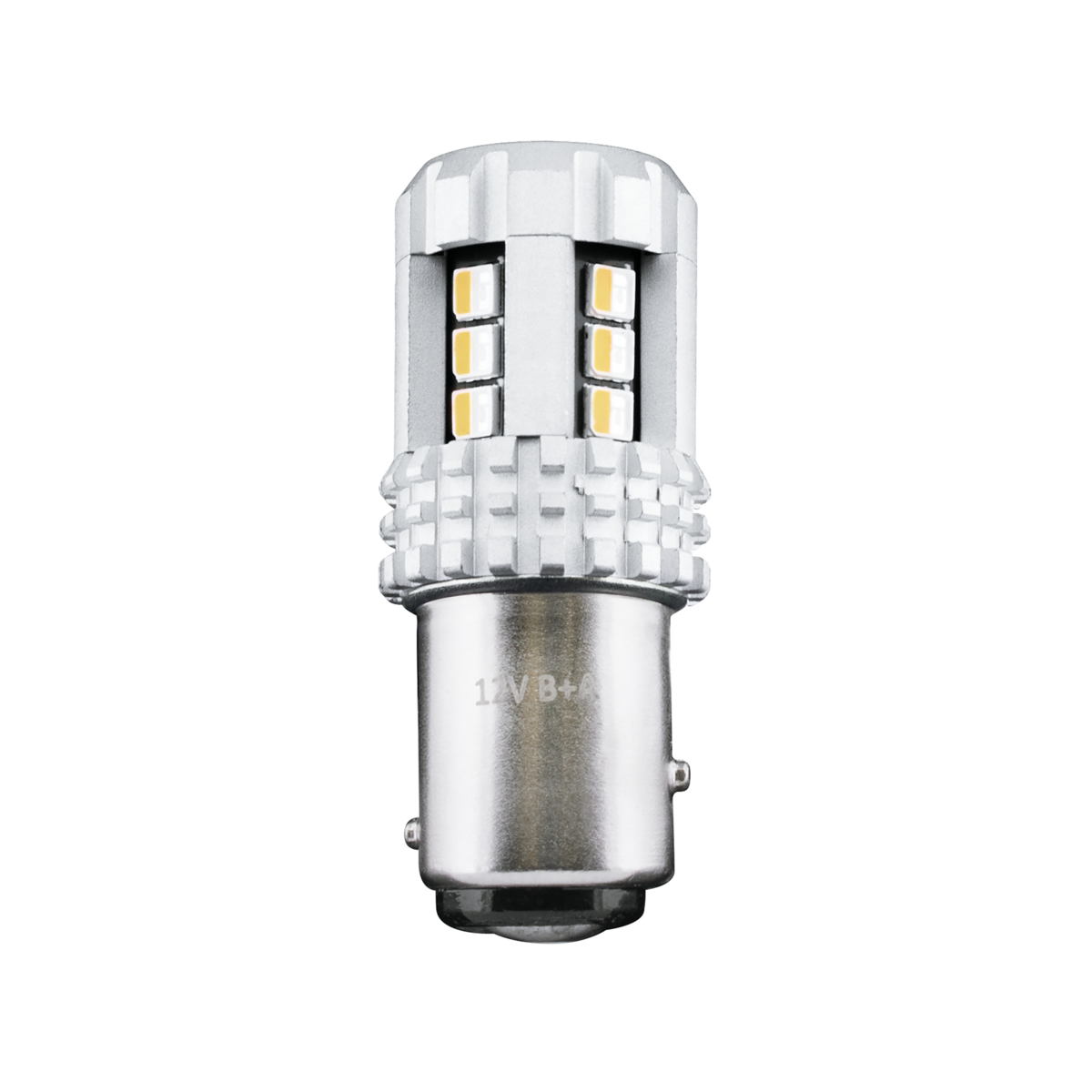 360-Degree Double Fury High Power 18 LED 1157 Bulb-Amber & White LED