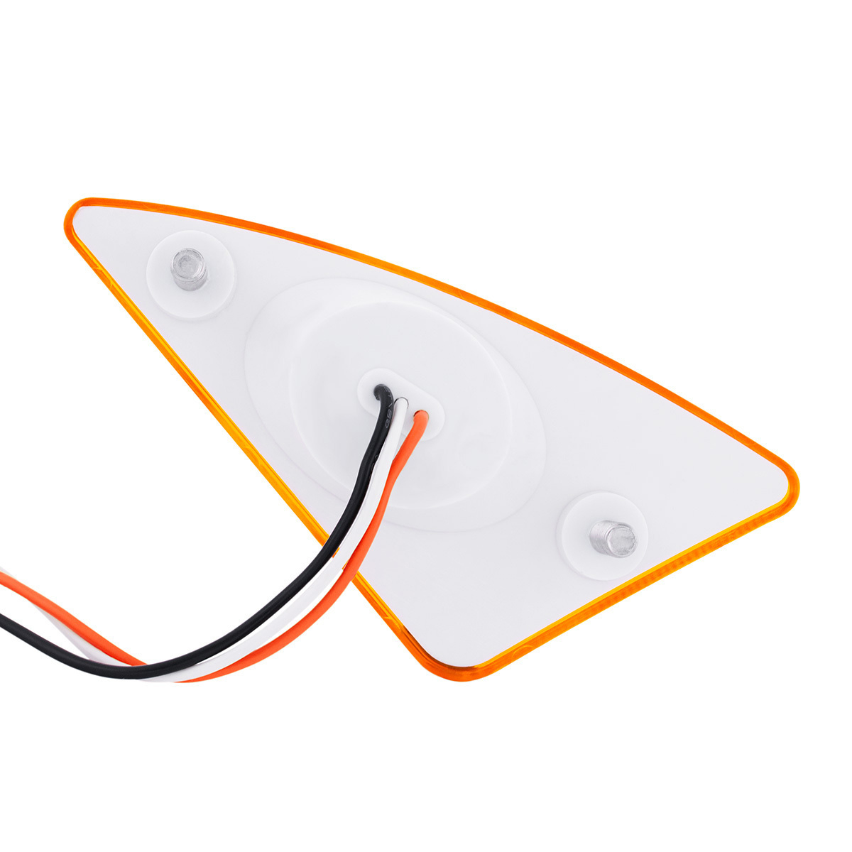 9 LED Competition Series Fender Light For 2007-2017 Kenworth T660 (Driver) -Amber LED/Lens