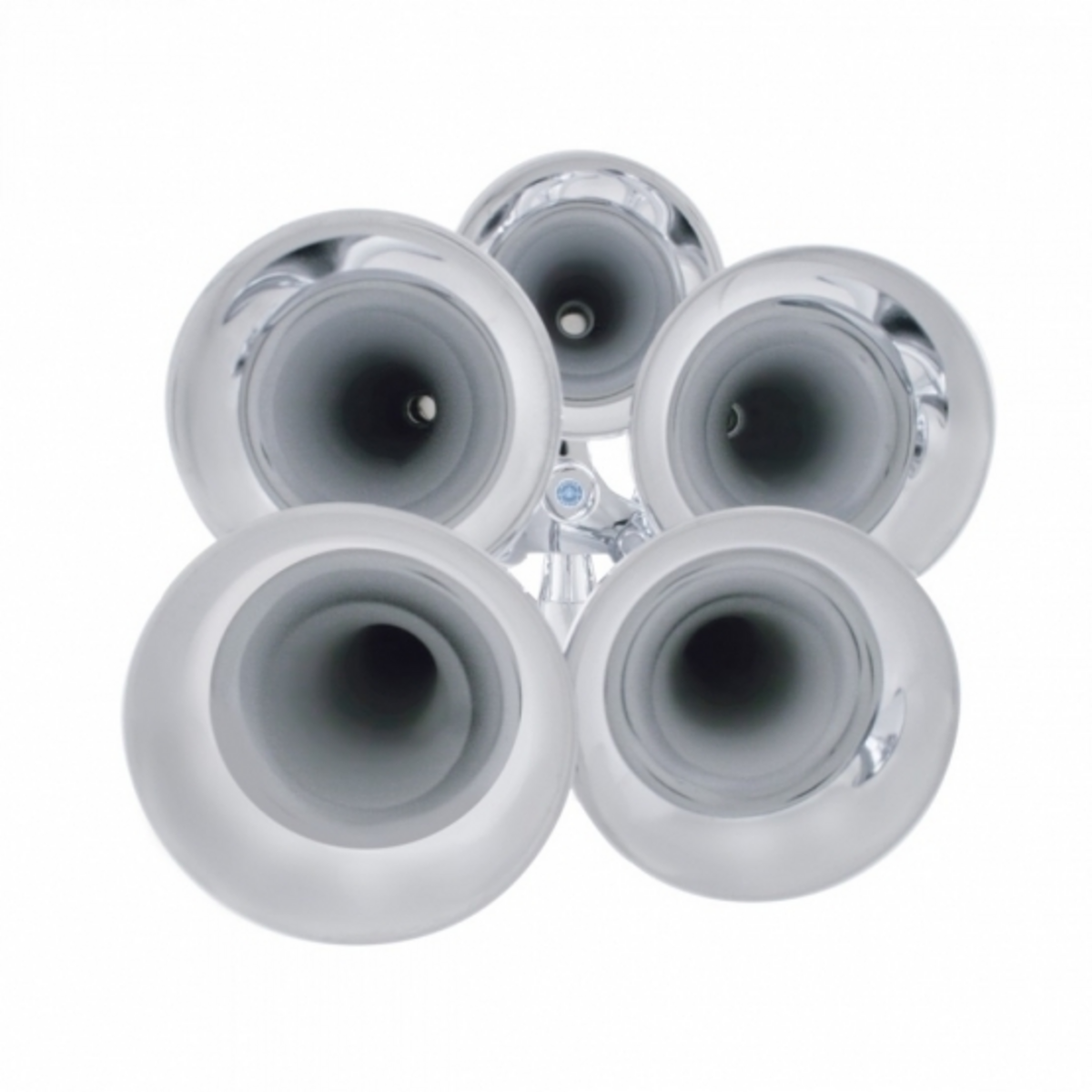 5 Trumpets Chrome Train Horn