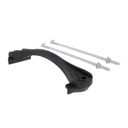Black Polymer Battery Hold Down Bracket For Ford Bronco (1970-77) & Truck (1965-72)