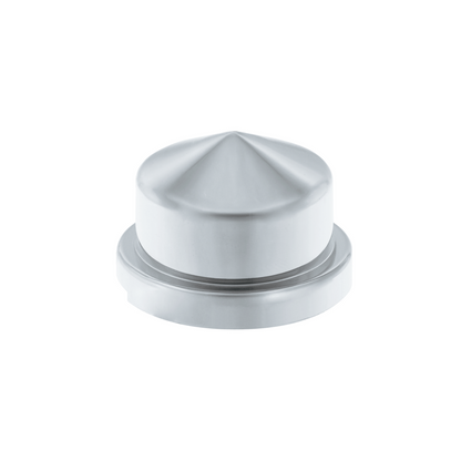 3/4" X 7/8" Chrome Plastic Pointed Nut Cover - Push-On