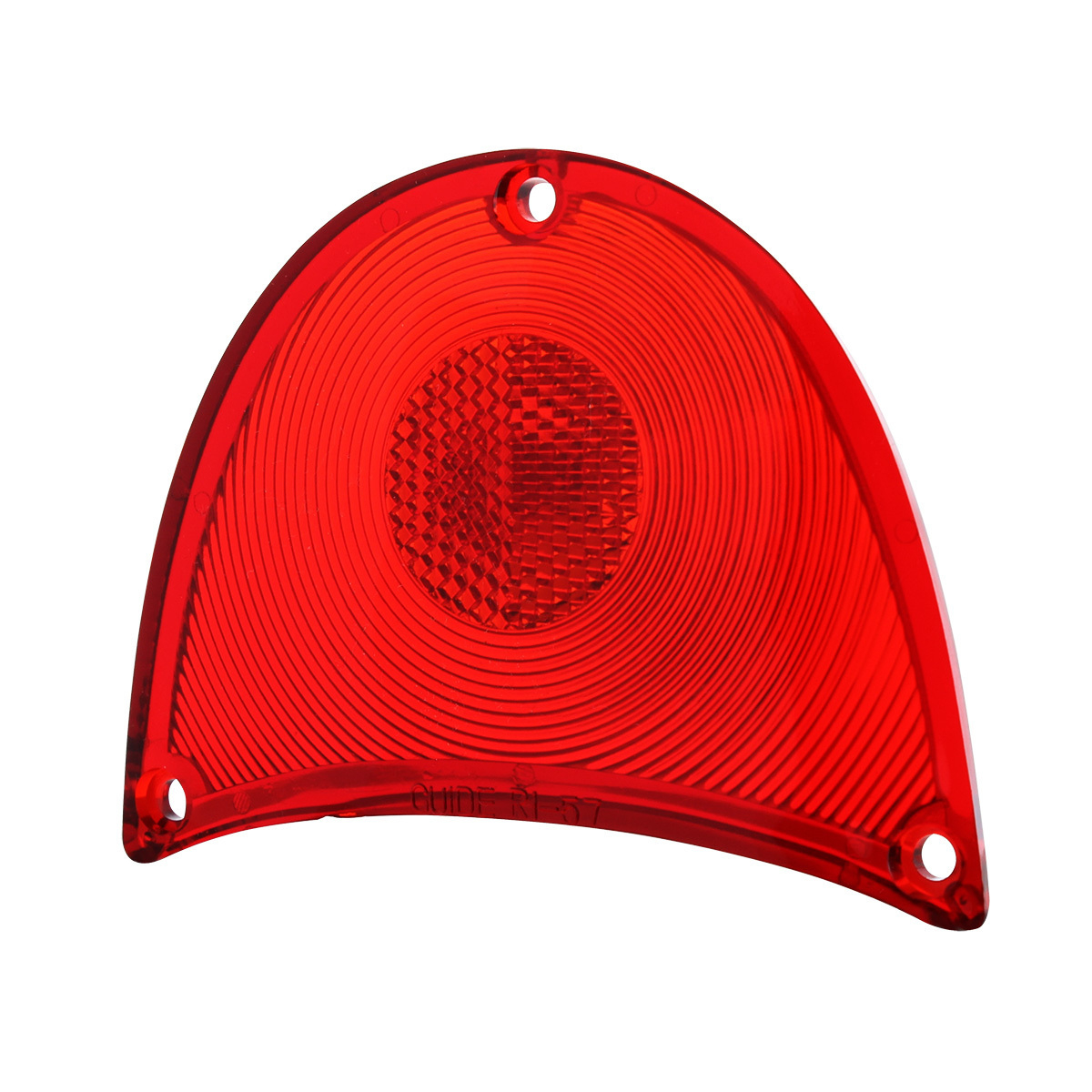 Tail Light Lens With "Guide" Script For 1957 Chevy Passenger Car