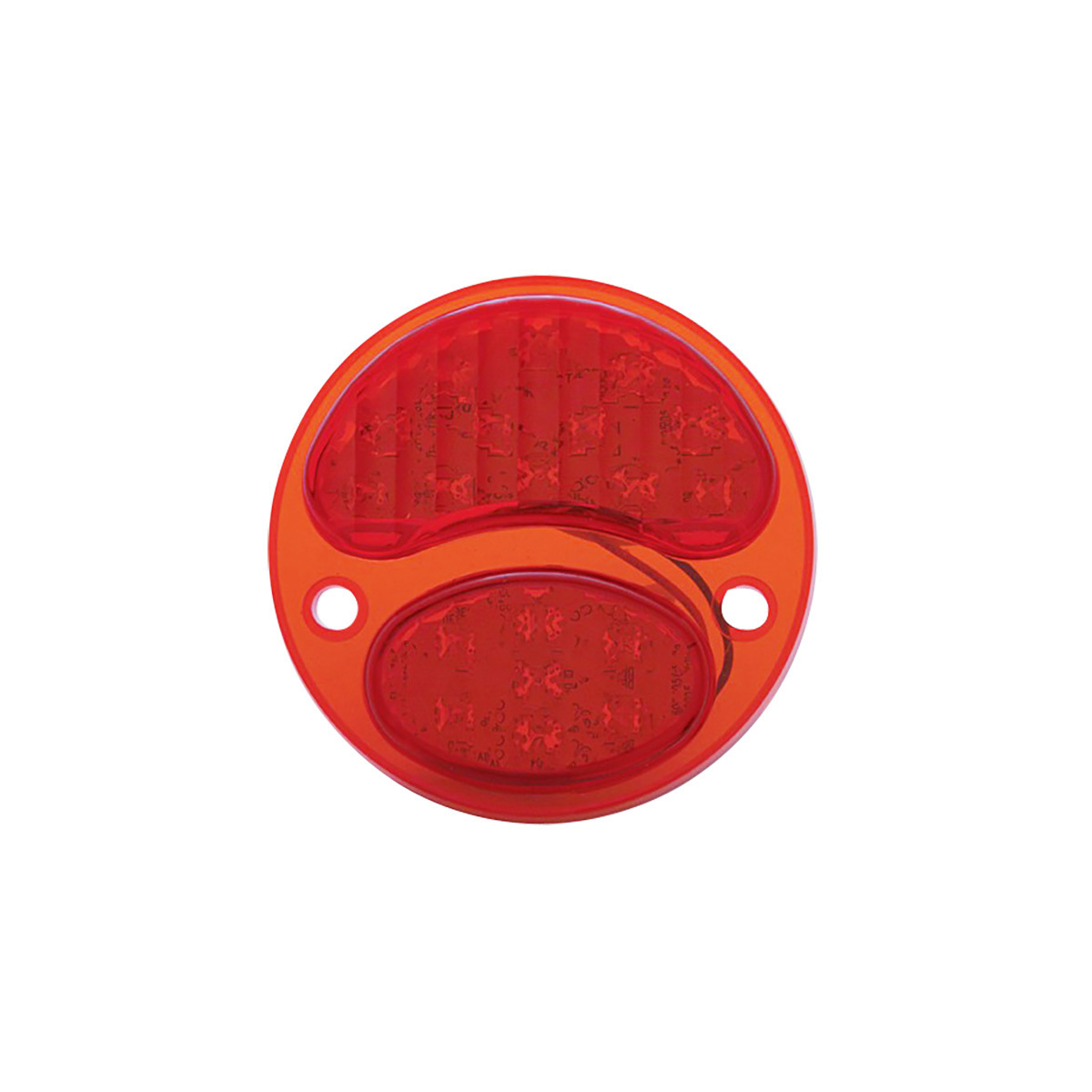 19 LED 6V Tail Light For 1928-31 Ford Model A - R/H, All Red Lens