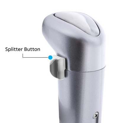 Candy Color Plastic Splitter Button For Eaton Fuller 15 Speed Shifter-Liquid Silver
