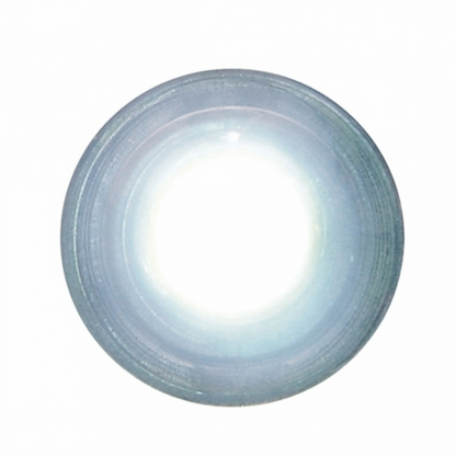 LED Bullet License Plate Fastener - White (2-Pack)