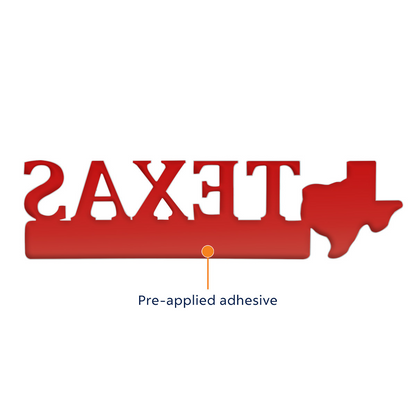 Chrome Die Cast "Texas Edition" Accent Emblem
