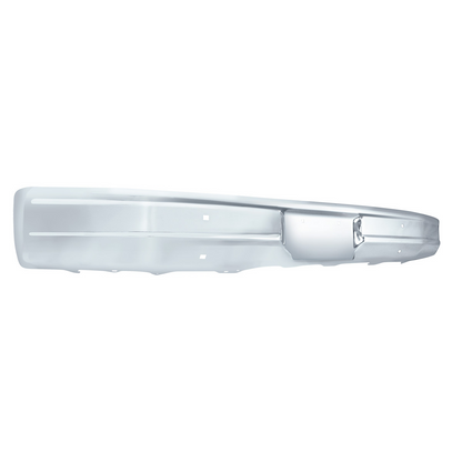 Chrome Bumper Without Impact Strip Holes For 1980-1986 Ford Truck & Bronco-Front