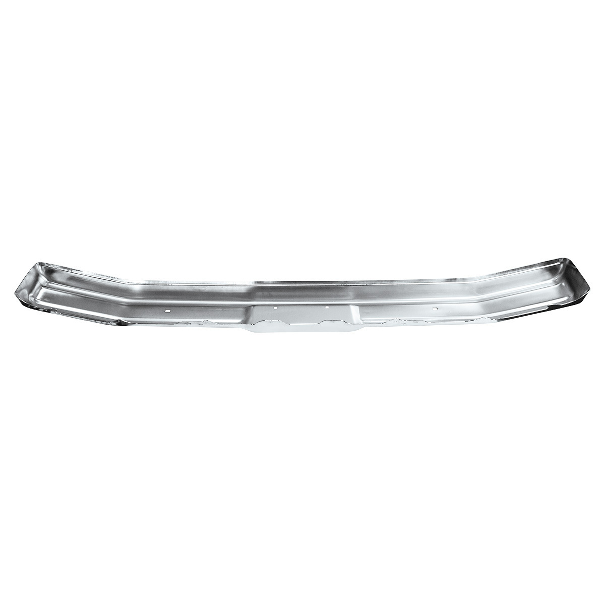 Chrome Bumper Without Impact Strip Holes For 1980-1986 Ford Truck & Bronco-Front