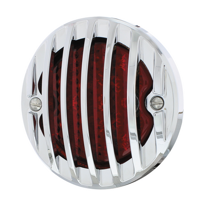 17 LED Tail Light With Chrome Grille Bezel For 1933-36 Ford Truck - R/H