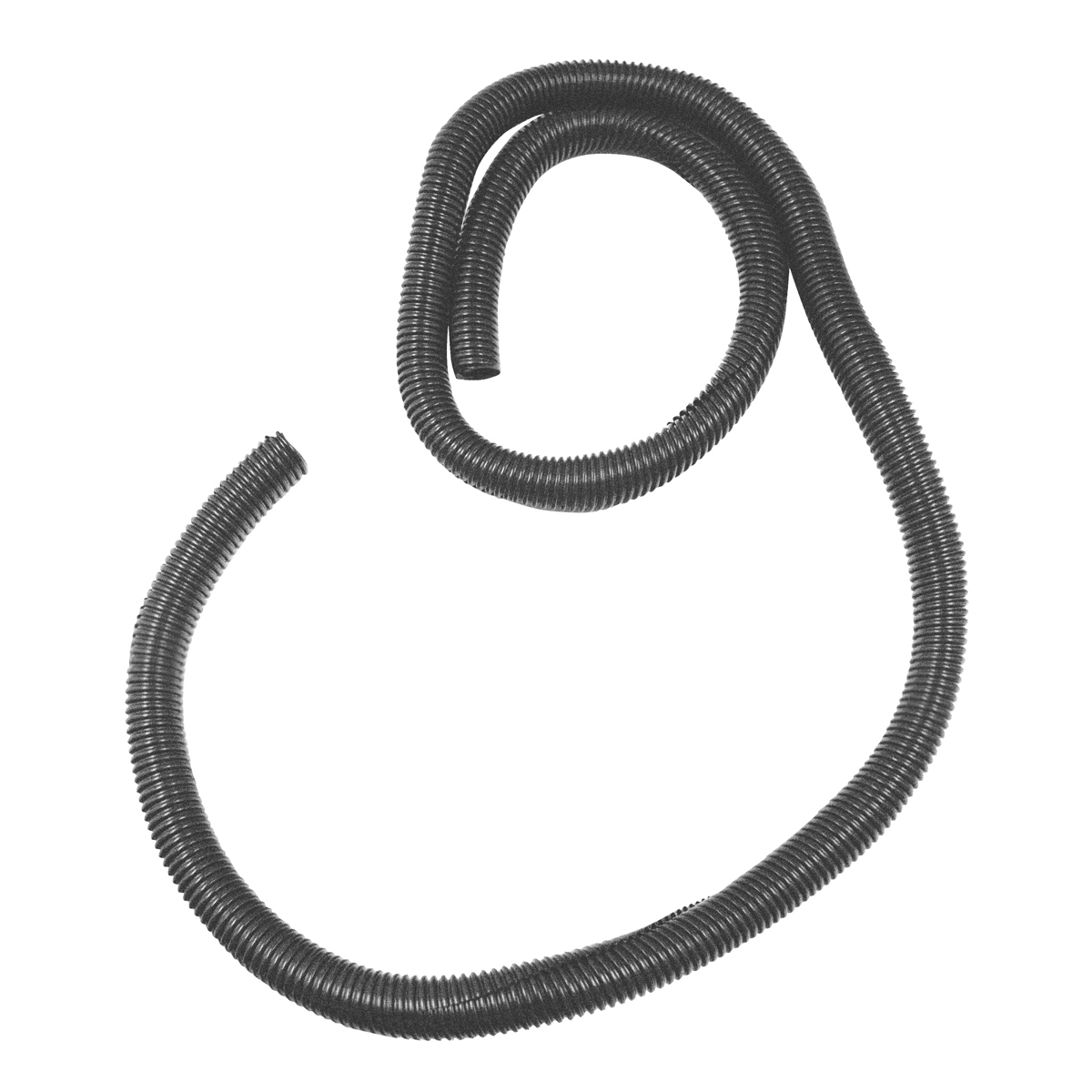 3/4" I.D. Black Flex-Guard Convoluted Split Seam Tubing, 5 Ft.