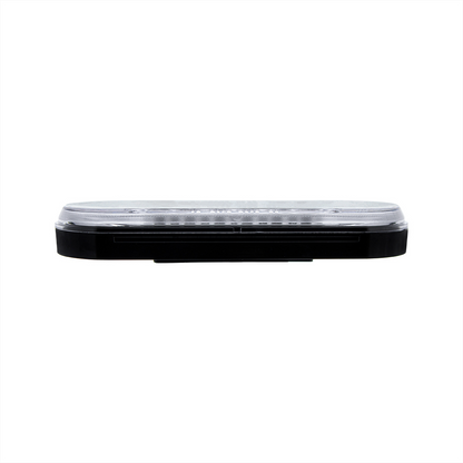 22 LED 6" Oval Abyss Light (Back-Up) - White LED/Clear Lens