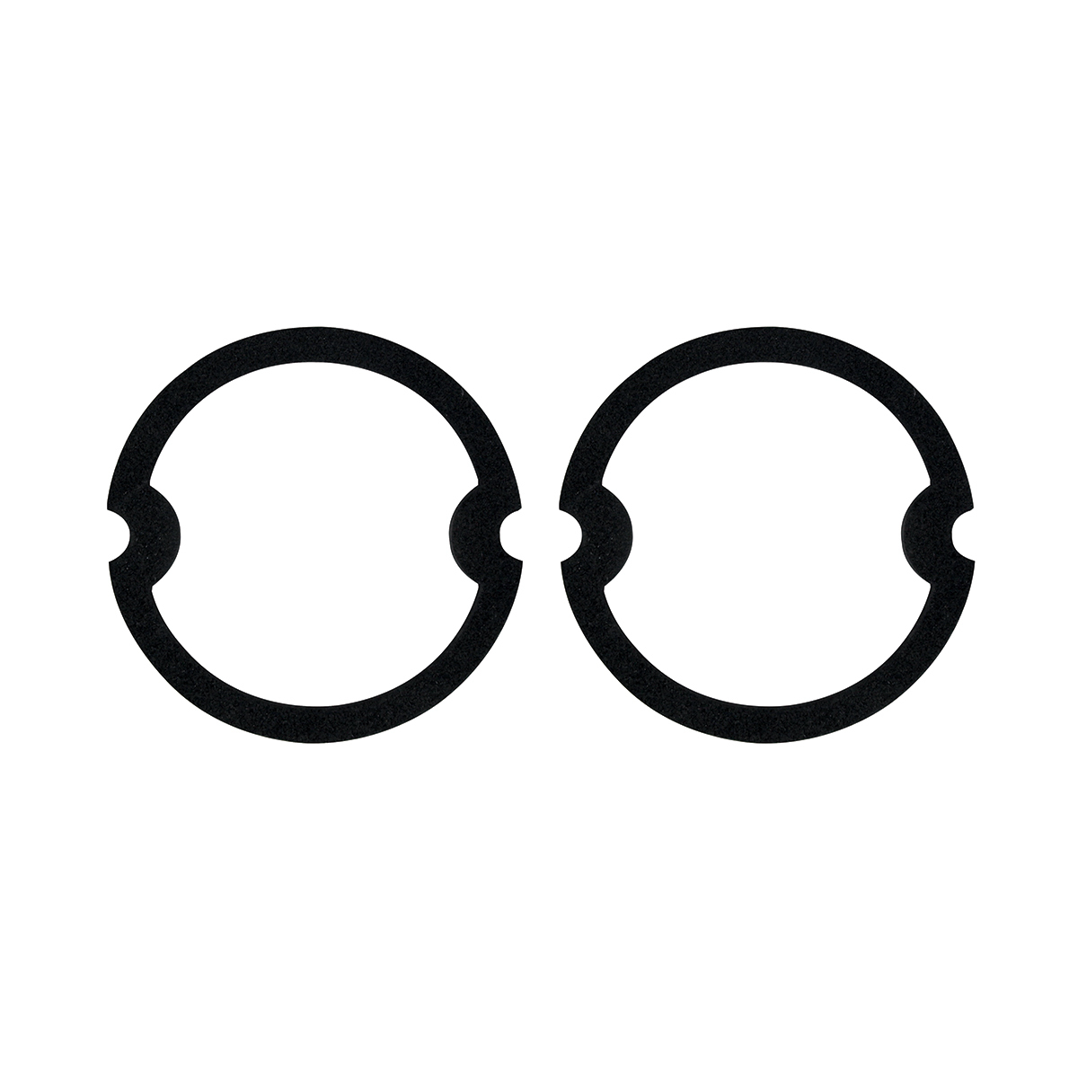 Parking Light Lens Gaskets For 1963-67 Chevy Corvette (Pair)