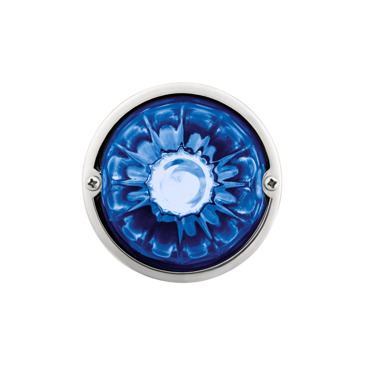 Double Fury 4 LED Dual Function Glass Watermelon Light -Red & Blue LED