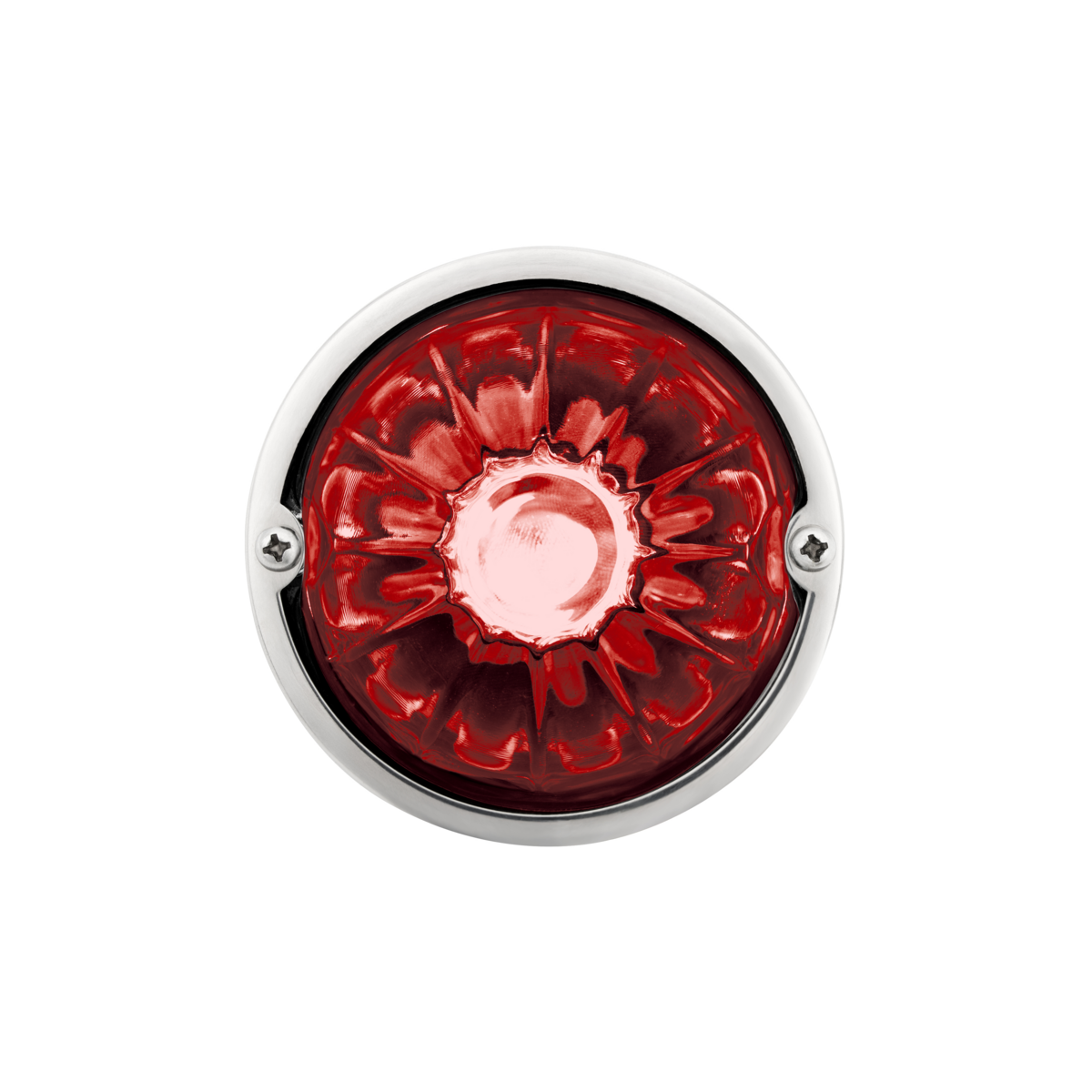 Double Fury 4 LED Dual Function Glass Watermelon Light -Red & Blue LED