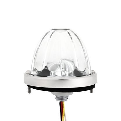 Double Fury 4 LED Dual Function Glass Watermelon Light -Red & Blue LED