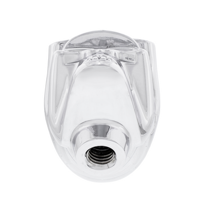 Skull Biker 1/2"-13 Thread-on Shift Knob - Chrome(Bulk)
