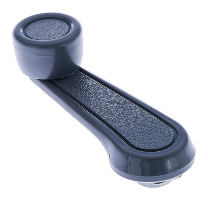 Window Crank Handle (2pcs) Plastic, Metal Gray for 1984-2026 Toyota Land Cruiser; 1990-1992 Daihatsu Rocky