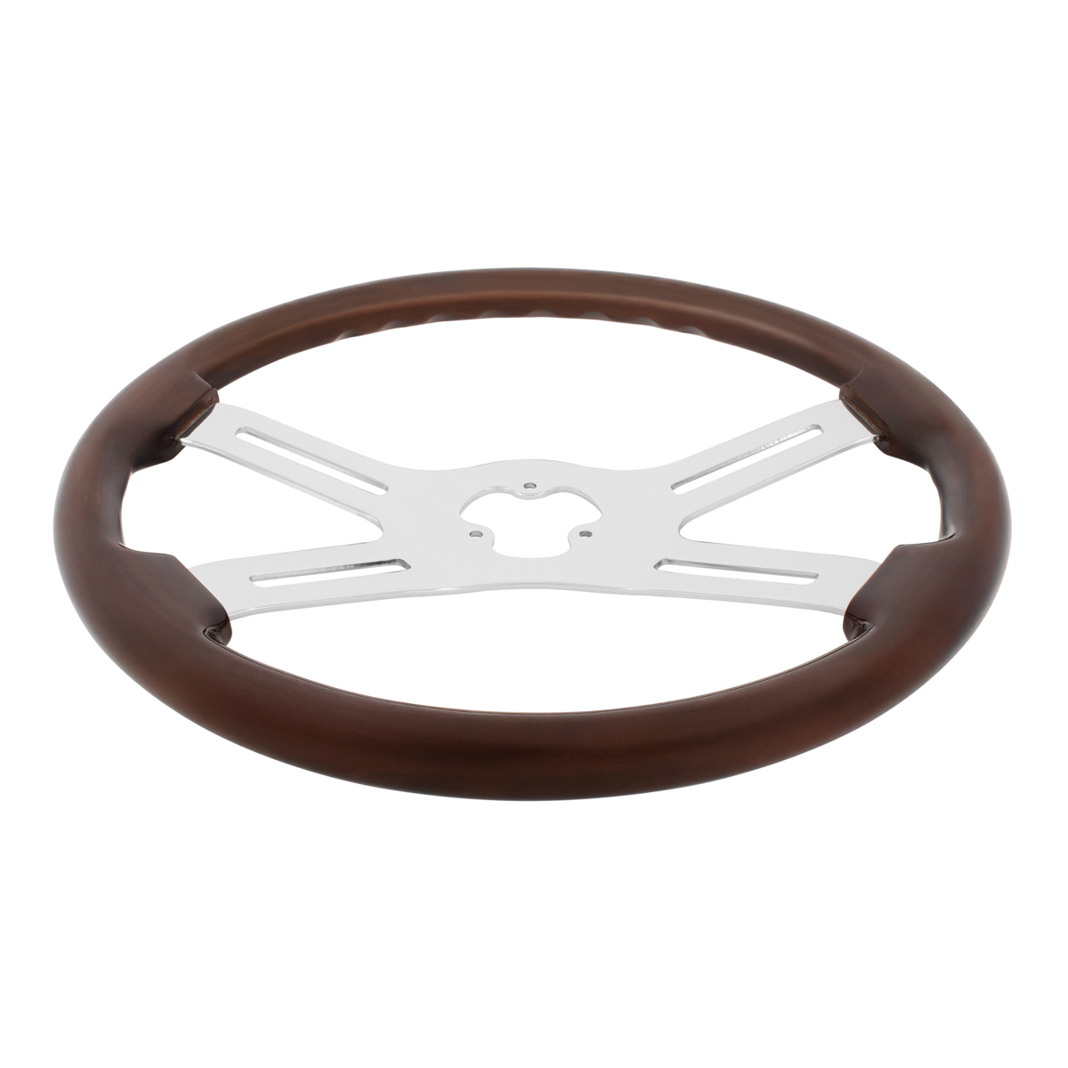 18" Chrome 4 Spoke Steering Wheel