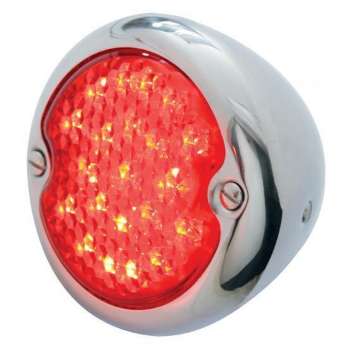 21 LED Tail Light Assembly With SS Housing For 1933-1936 Ford Car/Truck - R/H