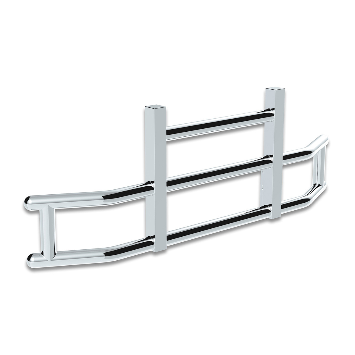 HighwayShield I25-304 Stainless Steel Grille Guard & Bracket Kit For 2018-2024 Volvo VNL