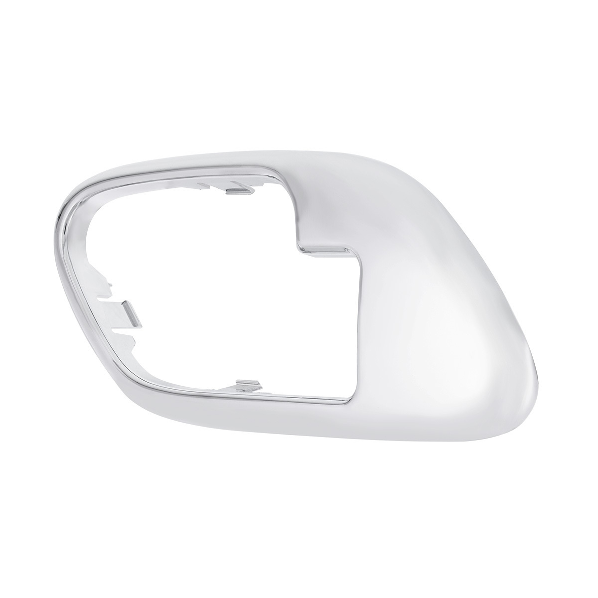 Chrome Plastic Interior Door Handle Bezel For 1995-2000 Chevrolet/GMC Truck-R/H