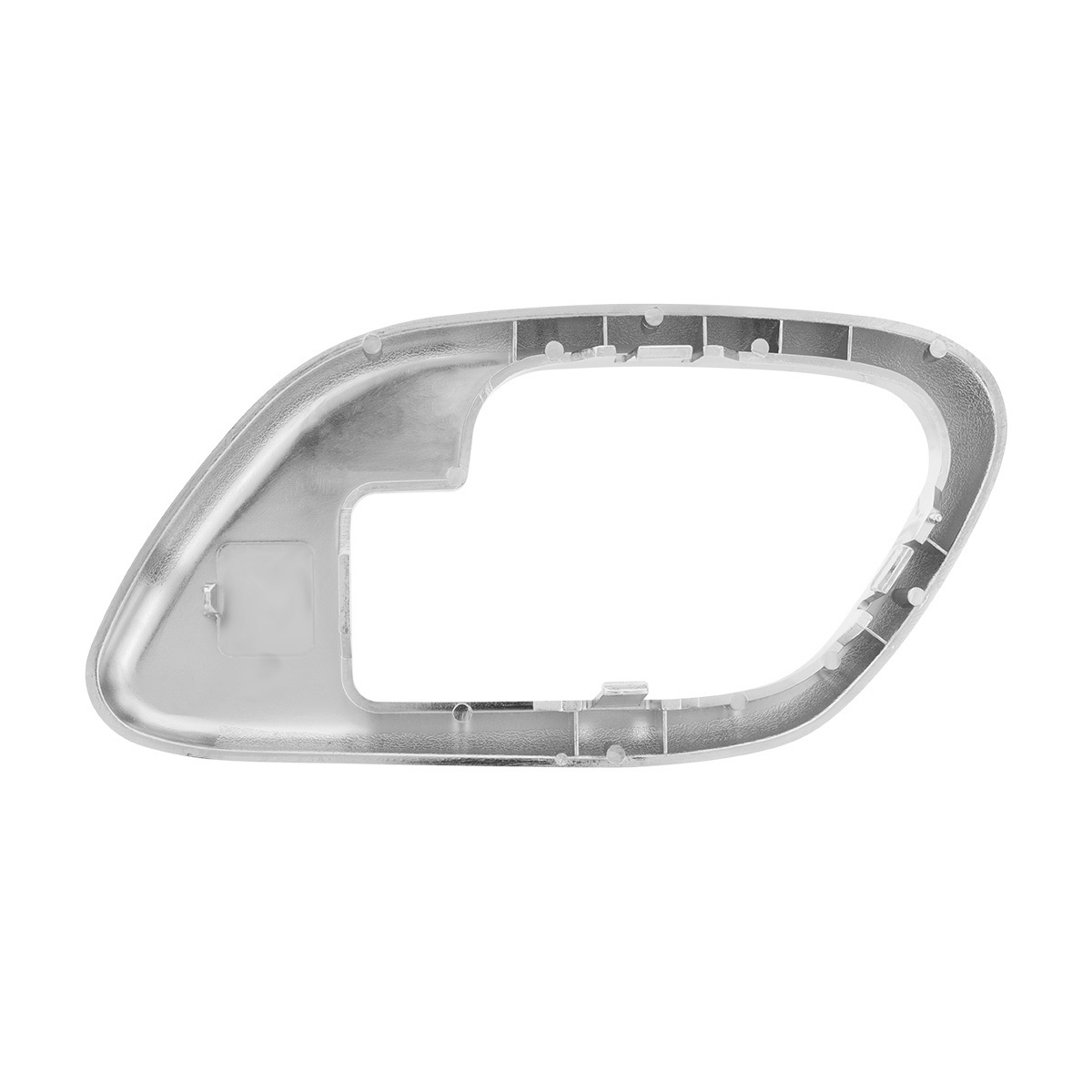 Chrome Plastic Interior Door Handle Bezel For 1995-2000 Chevrolet/GMC Truck-R/H