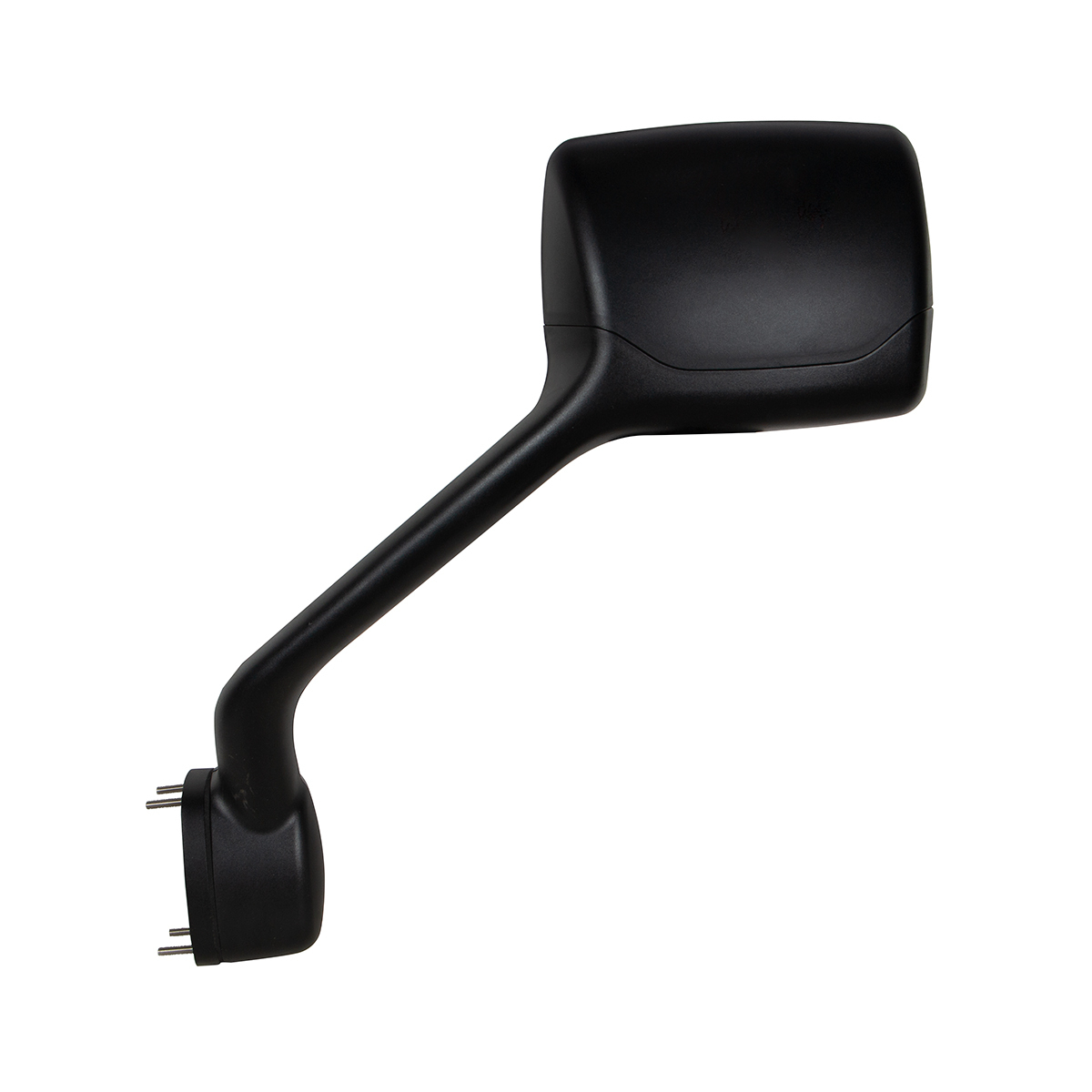 Black Hood Mirror For 2013-2021 Kenworth T680 & 2012-2021 Peterbilt 579-Driver