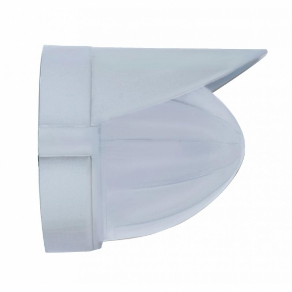 19 LED Watermelon Flush Mount Kit With Visor - Amber LED/Clear Lens
