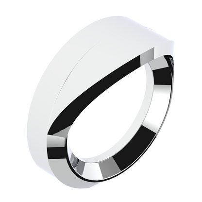 Chrome Plastic Small Gauge Cover With Visor For 1996-2010 Freightliner Century