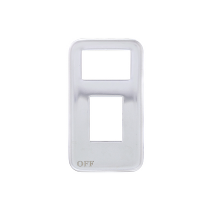 Stainless Steel Small Paddle Switch Trim for International
