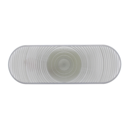 6" Oval Back-Up Light - Clear Lens