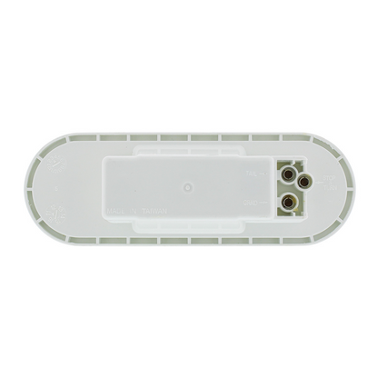 6" Oval Back-Up Light - Clear Lens