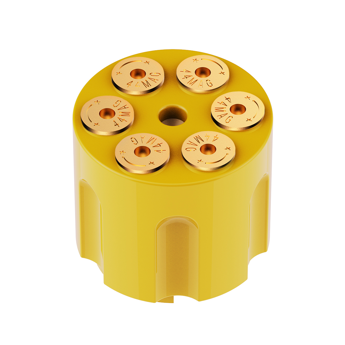 Gun Cylinder 9/10 Speed Gearshift Knob - Electric Yellow