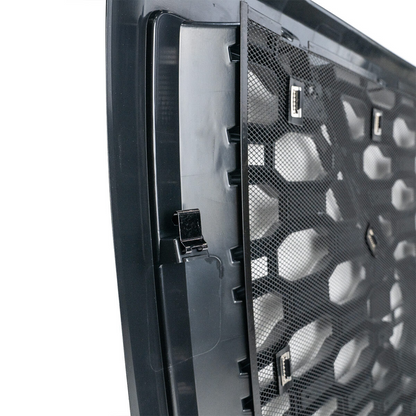 Grille With Bug Screen For 2018-2024 Volvo VNL-Silver