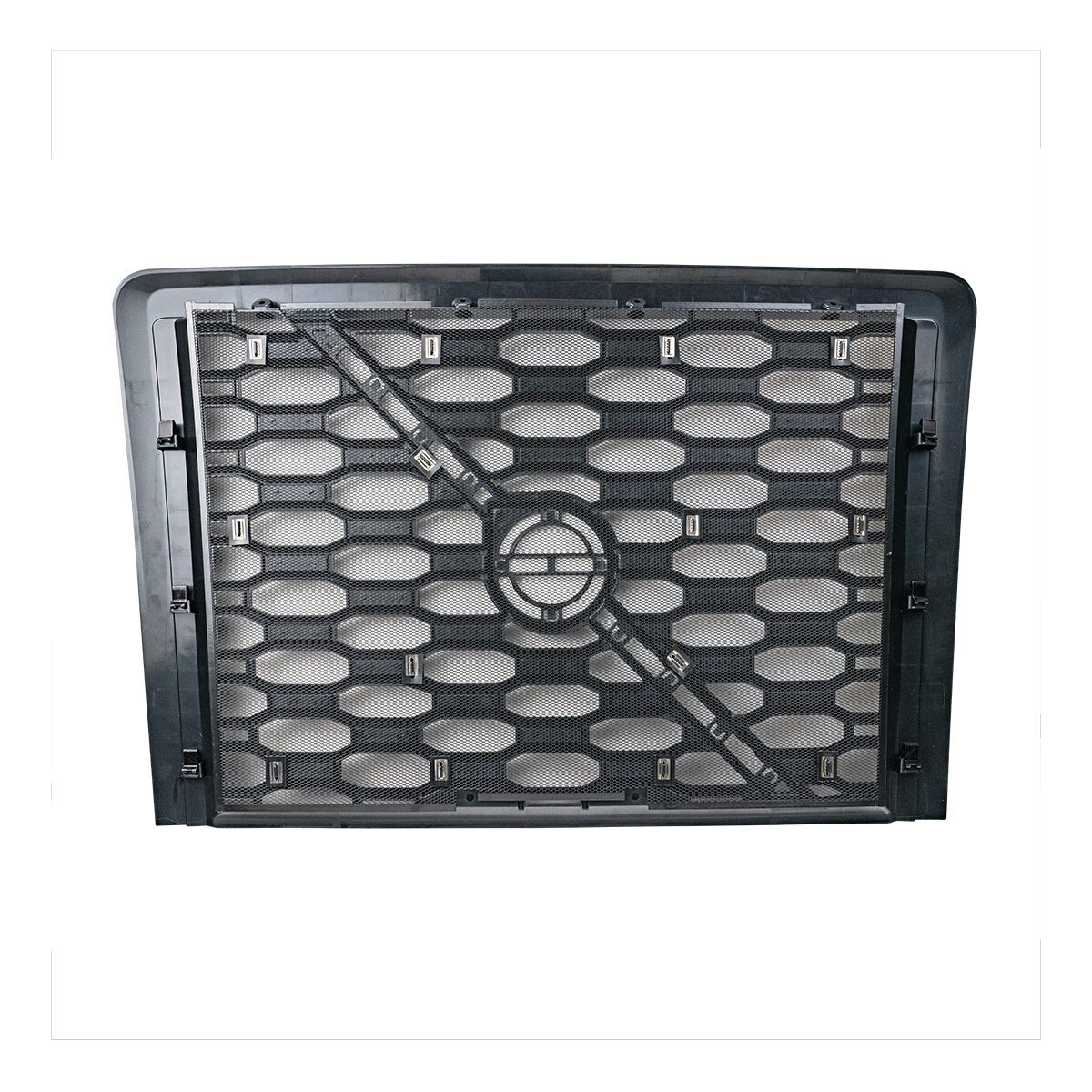 Grille With Bug Screen For 2018-2024 Volvo VNL-Silver