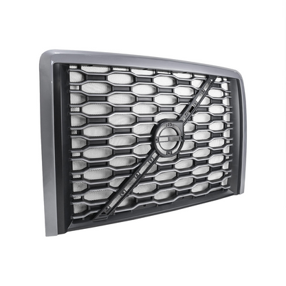 Grille With Bug Screen For 2018-2024 Volvo VNL-Silver