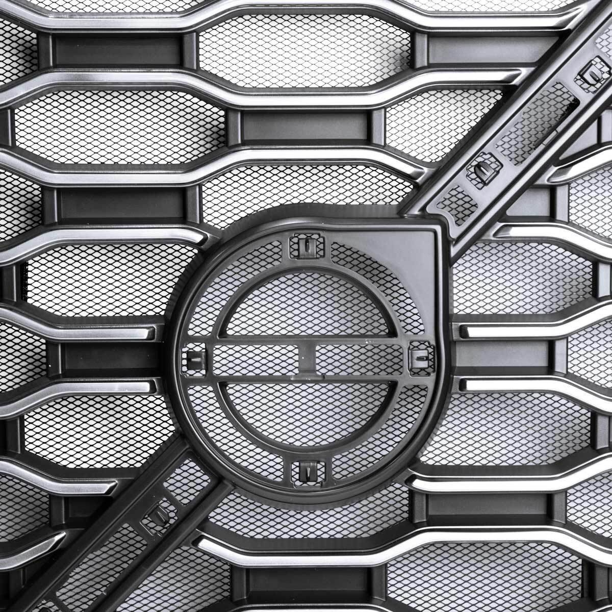 Grille With Bug Screen For 2018-2024 Volvo VNL-Silver