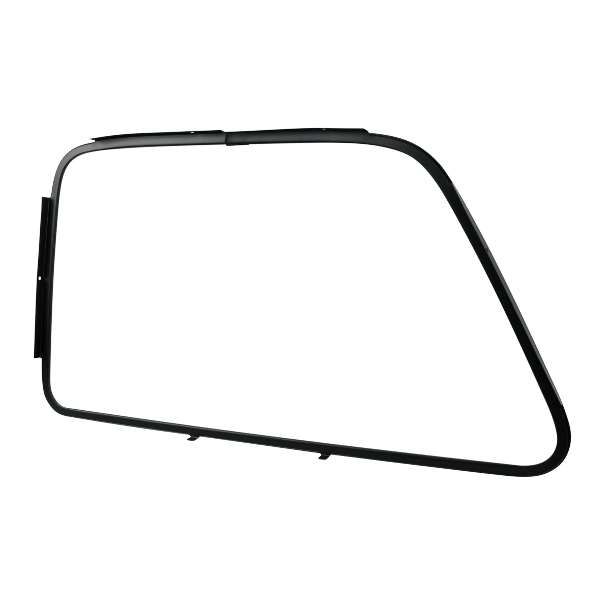 Black Exterior Door Window Molding For 1947-1955 Chevrolet & GMC 1st Series - L/H