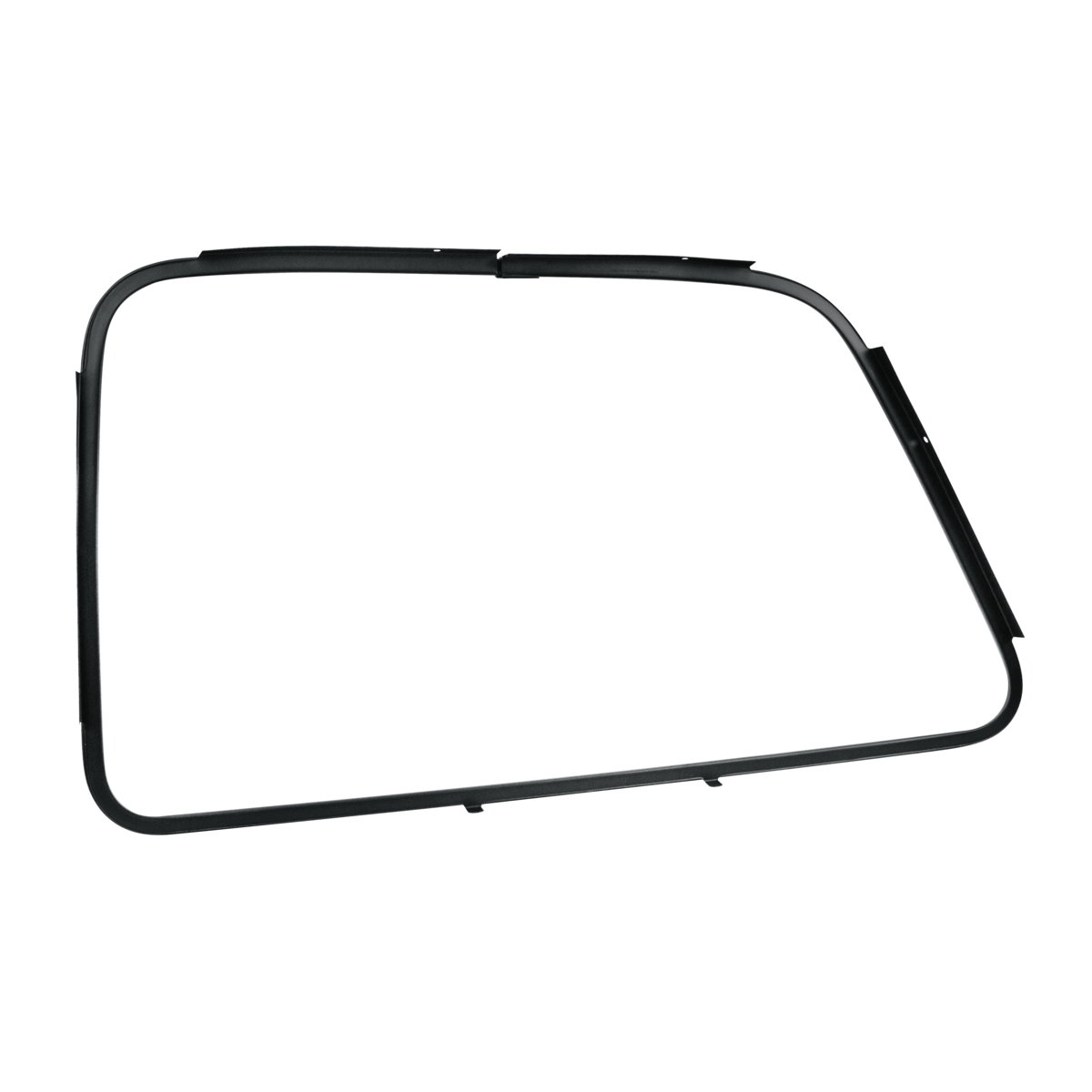 Black Exterior Door Window Molding For 1947-1955 Chevrolet & GMC 1st Series - L/H