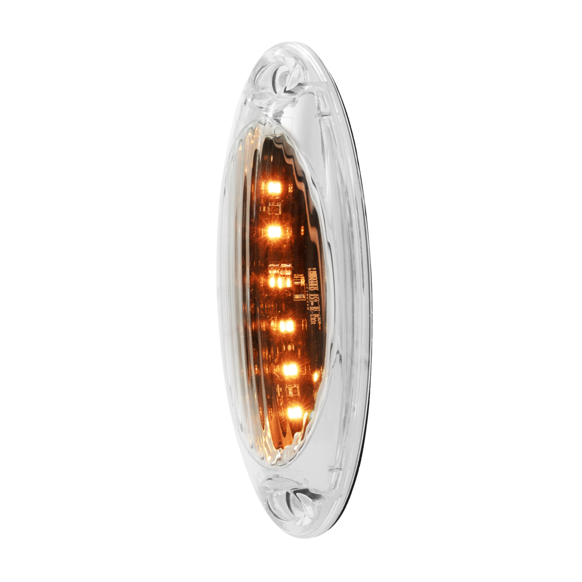 6 LED Cab Light For 2008-2017 Freightliner Cascadia-Clear Lens