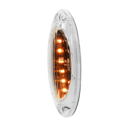 6 LED Cab Light For 2008-2017 Freightliner Cascadia-Clear Lens