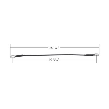 19-5/16" Tailgate Cable For 1973-89 Chevy & GMC Suburban
