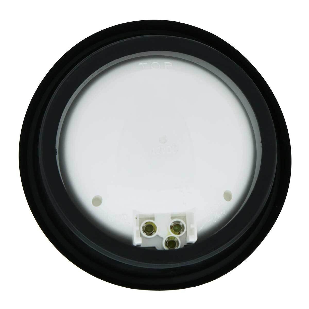 4" Round Dual Function Turn Signal Light Kit - Amber Lens