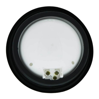 4" Round Dual Function Turn Signal Light Kit - Amber Lens