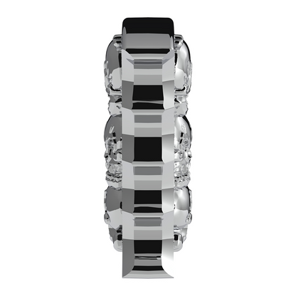 Thread-On Skulls Pistol Grip Gearshift Knob - Chrome